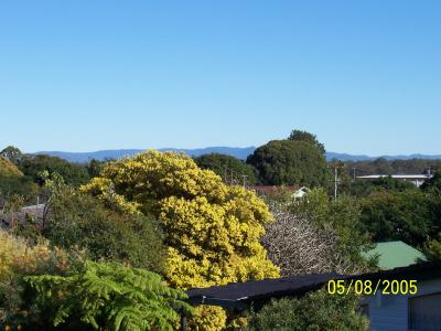 Ausblick von der Veranda